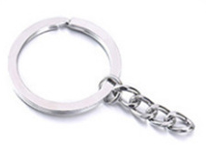 custom logo acrylic keychain