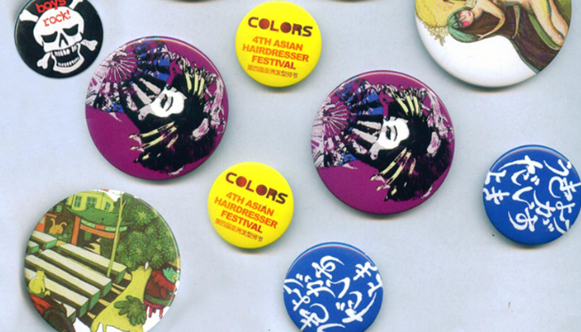 Embroidery Tinplate Pin