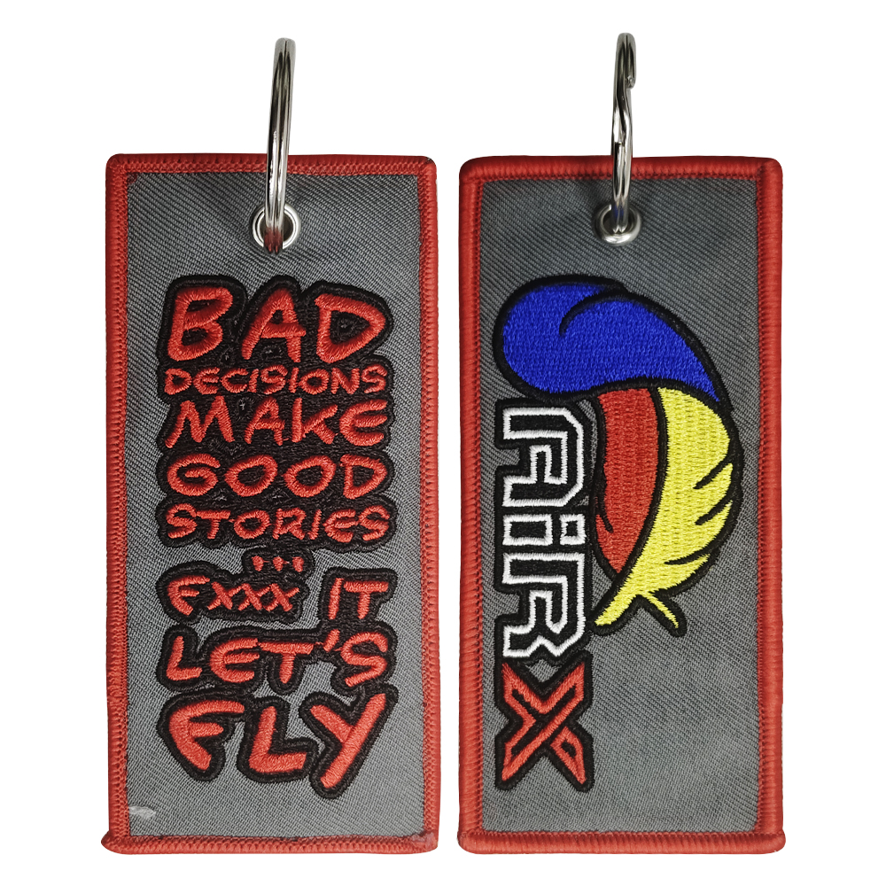 Embroidered Keychain