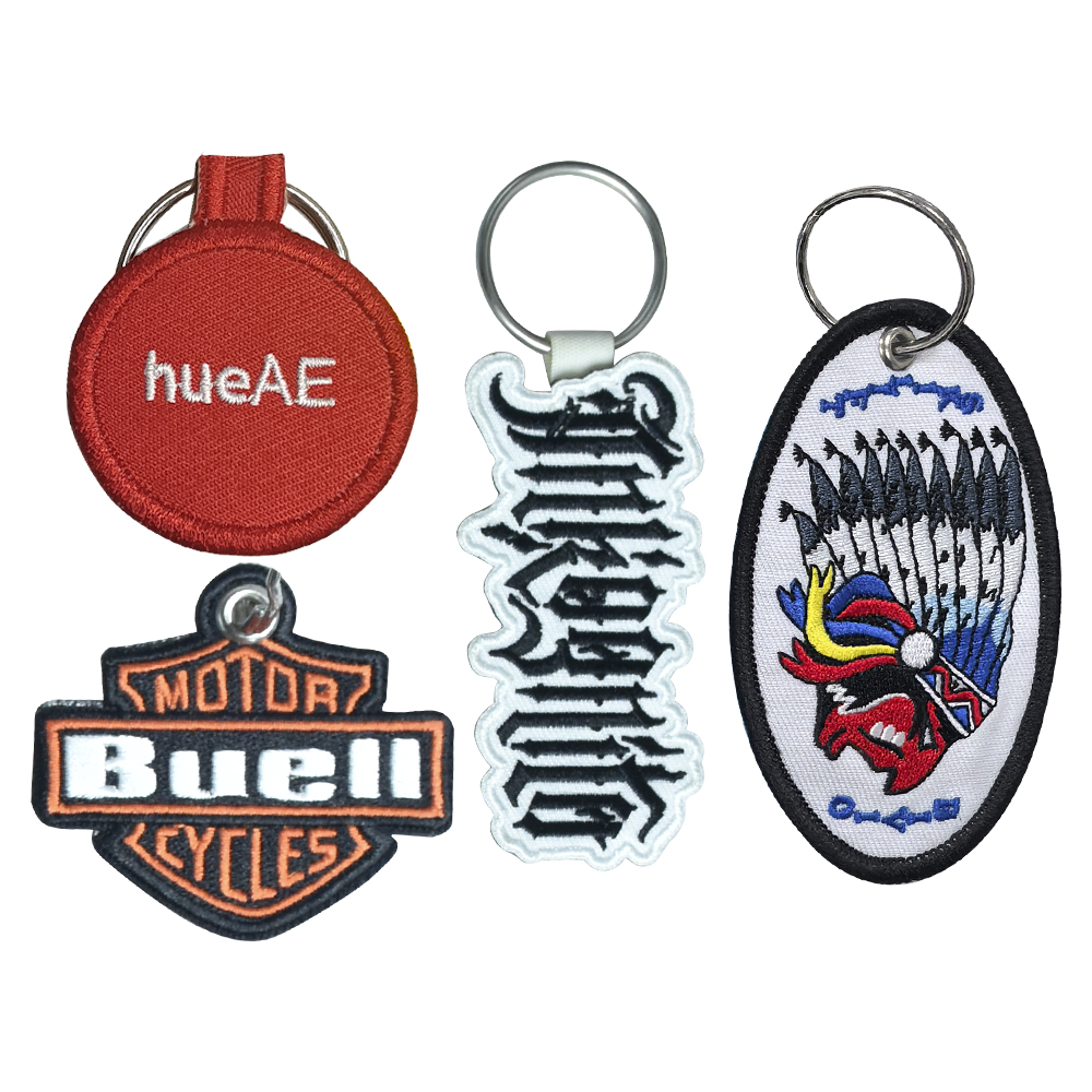 Embroidered Keychains