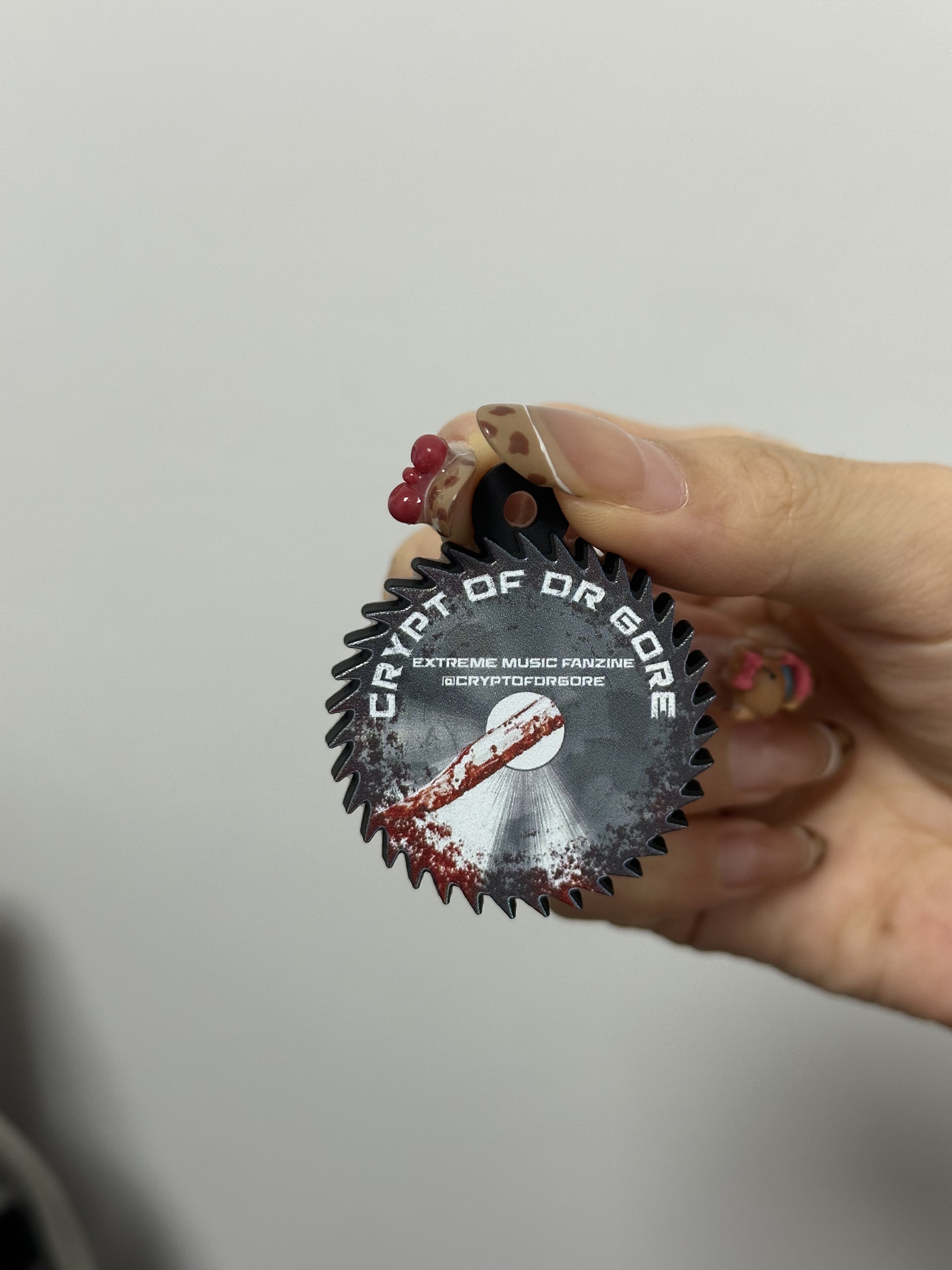 Rubber Keychain