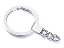 custom logo acrylic keychain