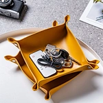 leather catchall tray