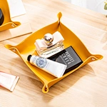 leather catchall tray