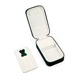 velvet travel jewelry box