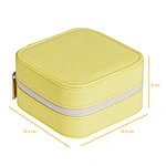 leather travel jewelry case