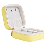 leather travel jewelry case