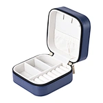 leather travel jewelry case