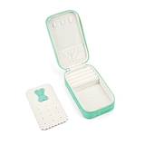 velvet travel jewelry box