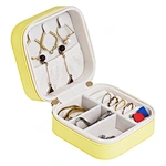leather travel jewelry case