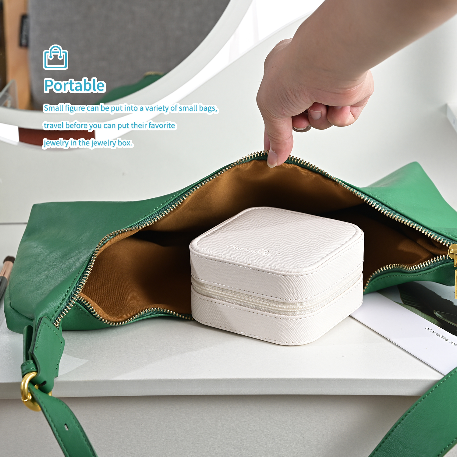 Portable Travel Jewelry Box: Let You No Longer Worry About Lost or Damaged Jewelry
