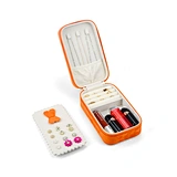 velvet travel jewelry box