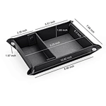 leather valet tray
