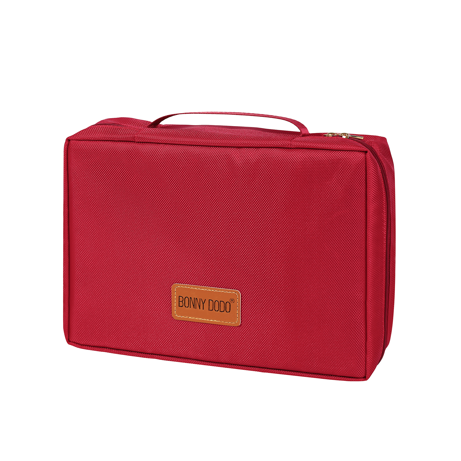 Portable Travel Makeup Bag PU Leather Cosmetic Bag