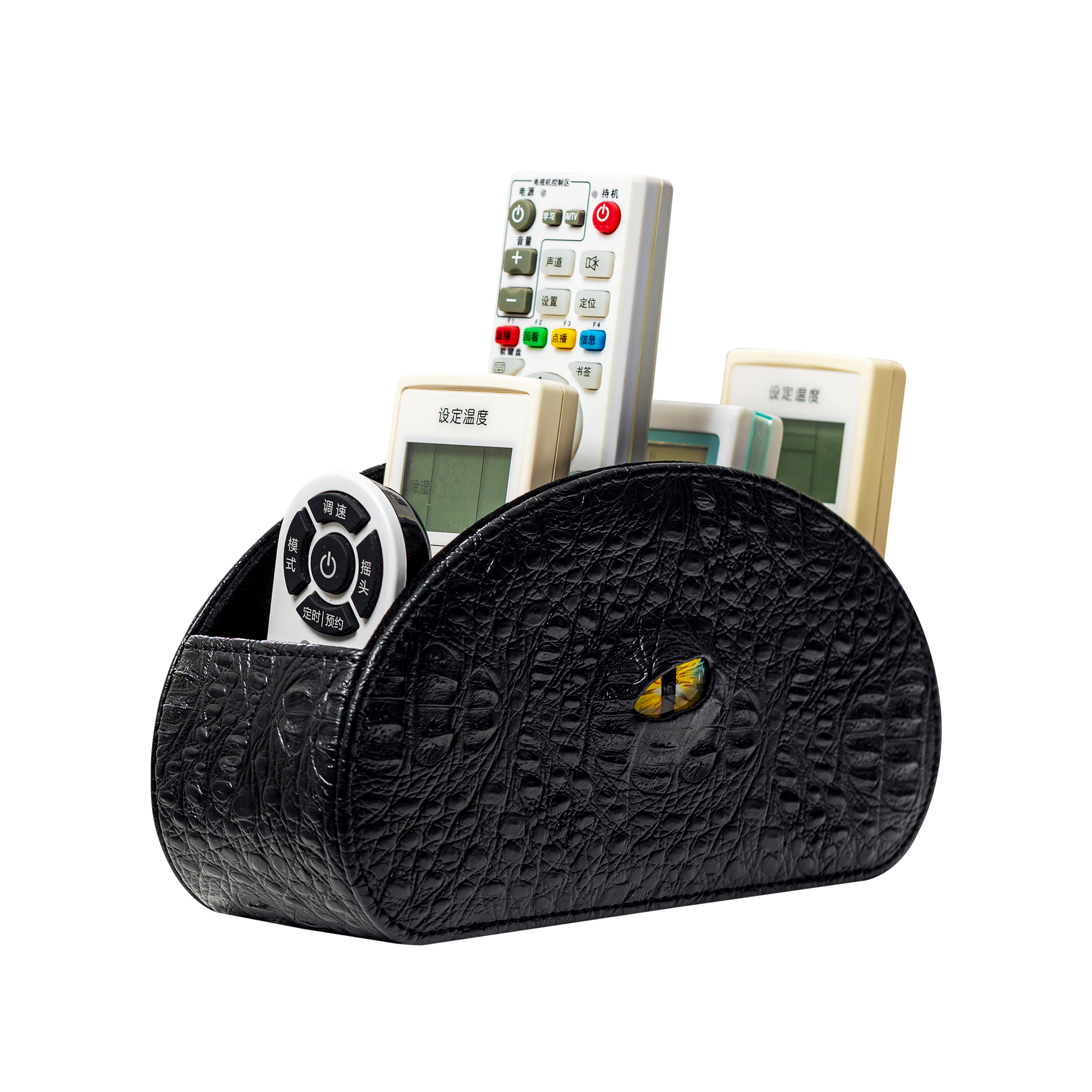 【IN STOCK】 Customized Crocodile Eyes Decoration Remote Control Storage Box
