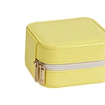 leather travel jewelry case