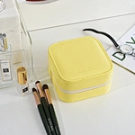 leather travel jewelry case