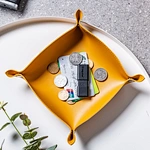 leather catchall tray