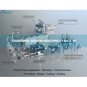 Brewing Type Instant Rice Processing Line
