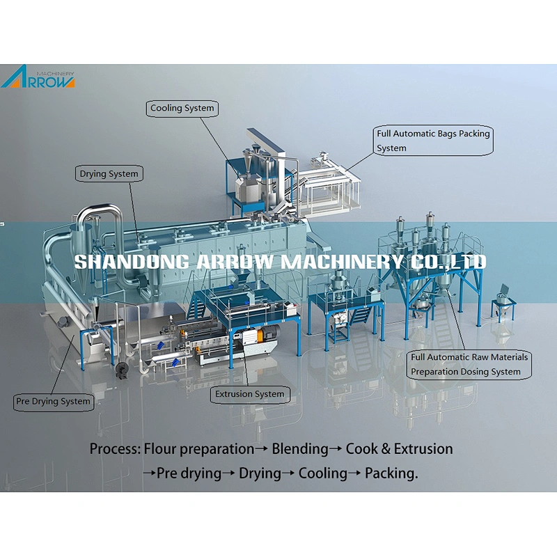 Brewing Type Instant Rice Processing Line