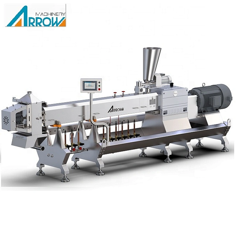 Rice Crispy Chips, Bugles, Sticks Snack Extruder Machinery Process Line