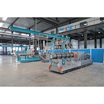 Microwave tea drying and processing equipment