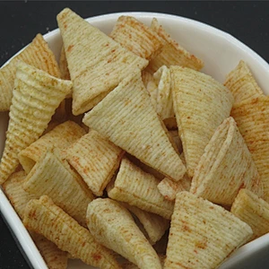 Industrial Pillow Shapes and Bugles Snack Maker Extruder Machine