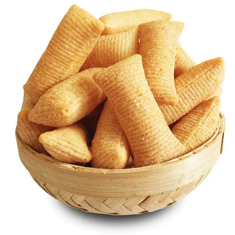 Industrial Pillow Shapes and Bugles Snack Maker Extruder Machine