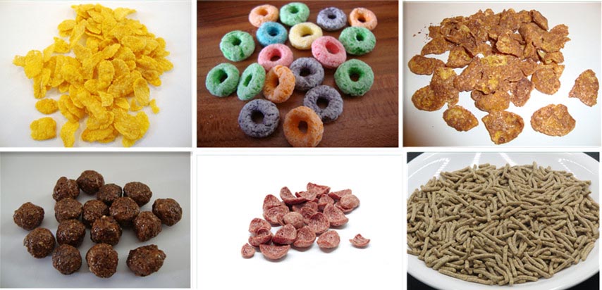 breakfast cereal machine, breakfast cereal machine , breakfast cereal machine, Breakfast cereal corn flakes making machine