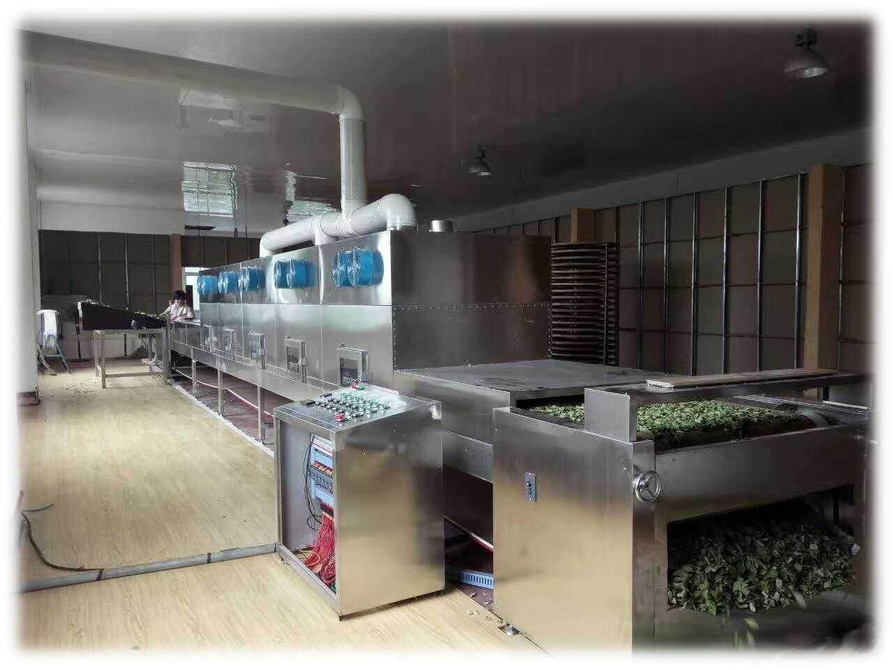 microwave drying, Microwave Drying Tea Machine, Microwave tea drying and processing equipment