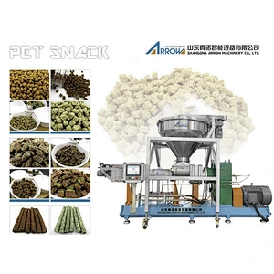 cold extruder for pet dry food low-temperature baked food, pet semi-moist food, meat and meat strips