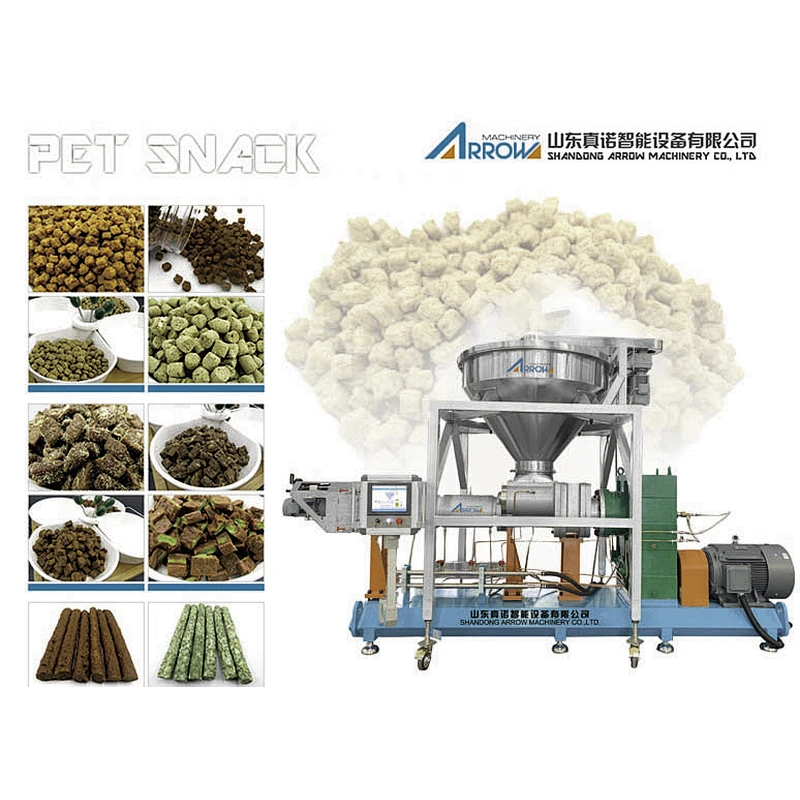 cold extruder for pet dry food low-temperature baked food, pet semi-moist food, meat and meat strips