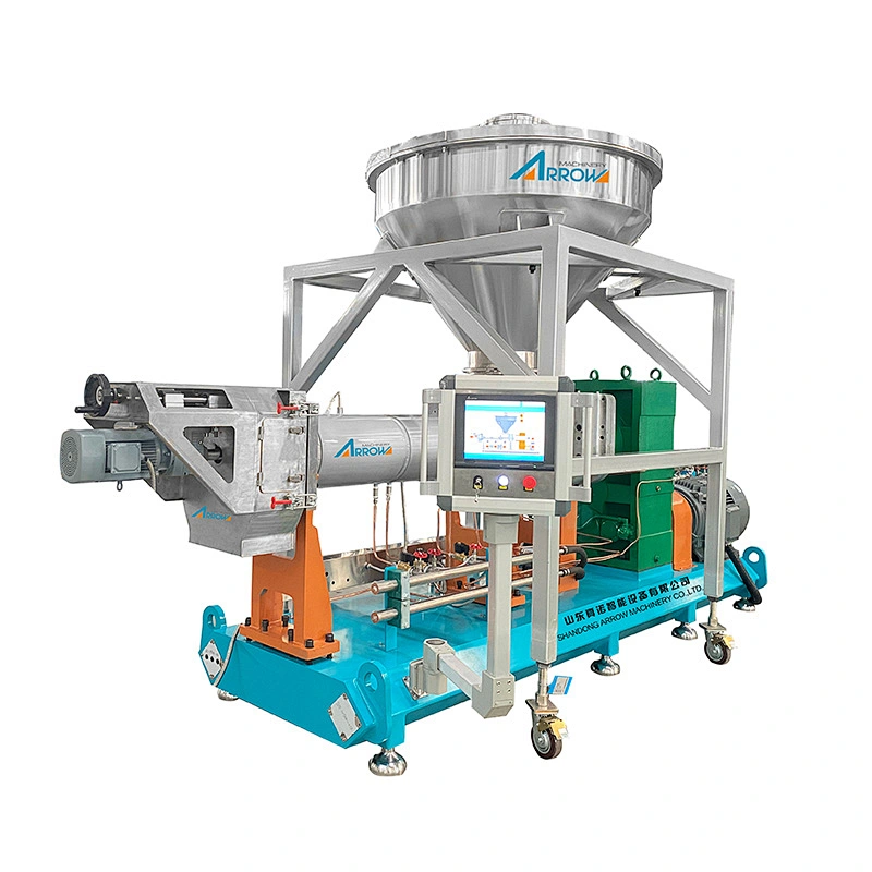 cold extruder for pet dry food low-temperature baked food, pet semi-moist food, meat and meat strips