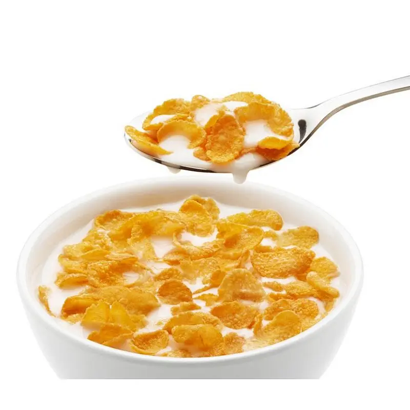 Corn flakes breakfast cereals food process machines