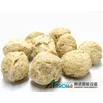 Image of dry tissue drawing protein sample - granular protein process line