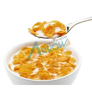 Corn flakes breakfast cereals food process machines