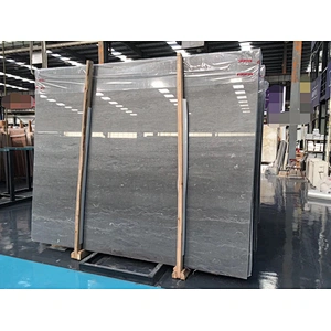Polished gray marble salb for floor tile