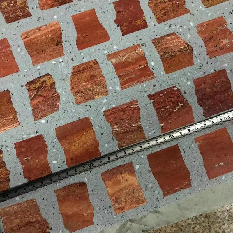 Eco terrazzo  tiles for wall and flooring