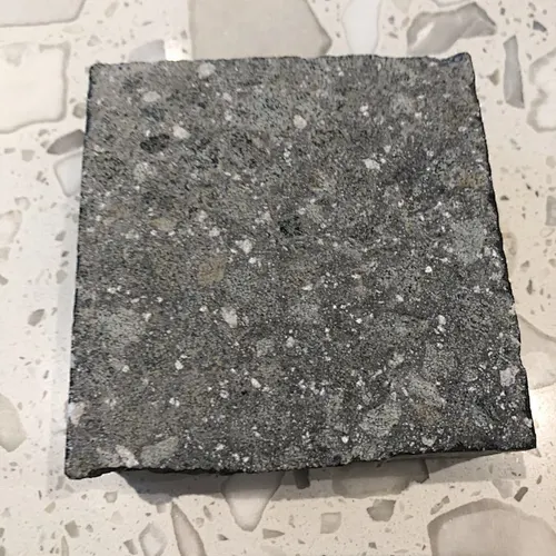 black 5CM thickness exterior cement terrazzo tile pavers