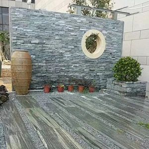 Decorative Grey Wall Stacked Stone for Interior