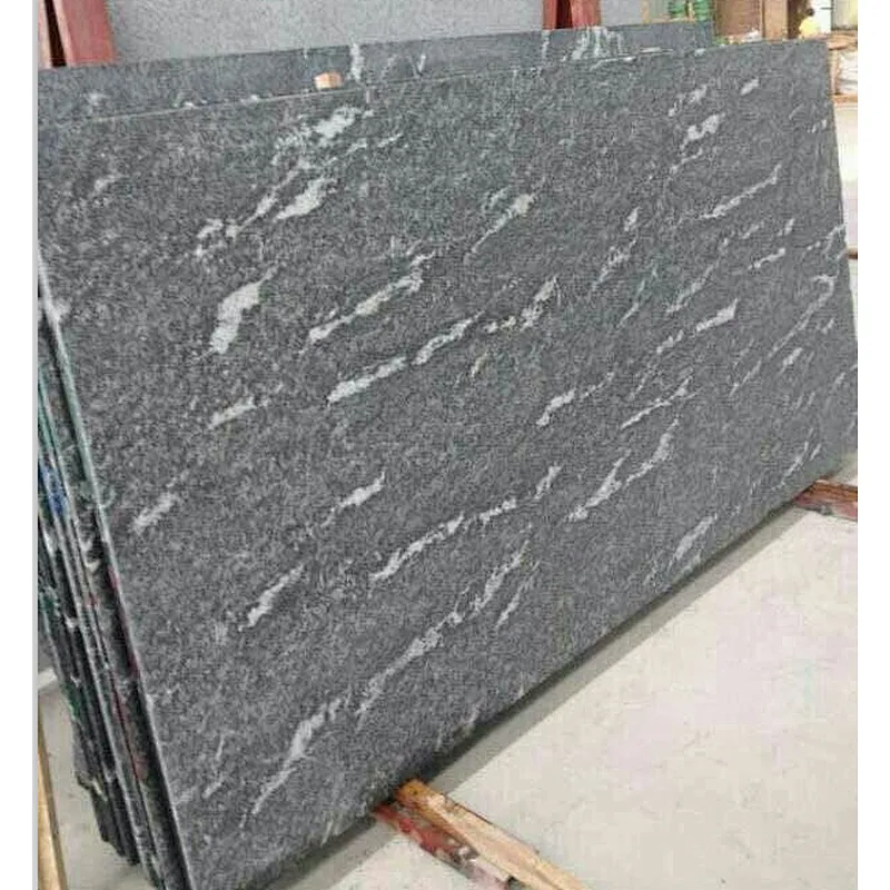 Natural stone supplier snow grey granite slab for interior and exterior decoration
