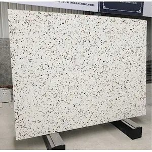 White big  terrazzo slab for indoor  and out decoration cement terrazzo slabs