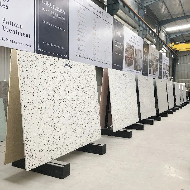 White big  terrazzo slab for indoor  and out decoration cement terrazzo slabs