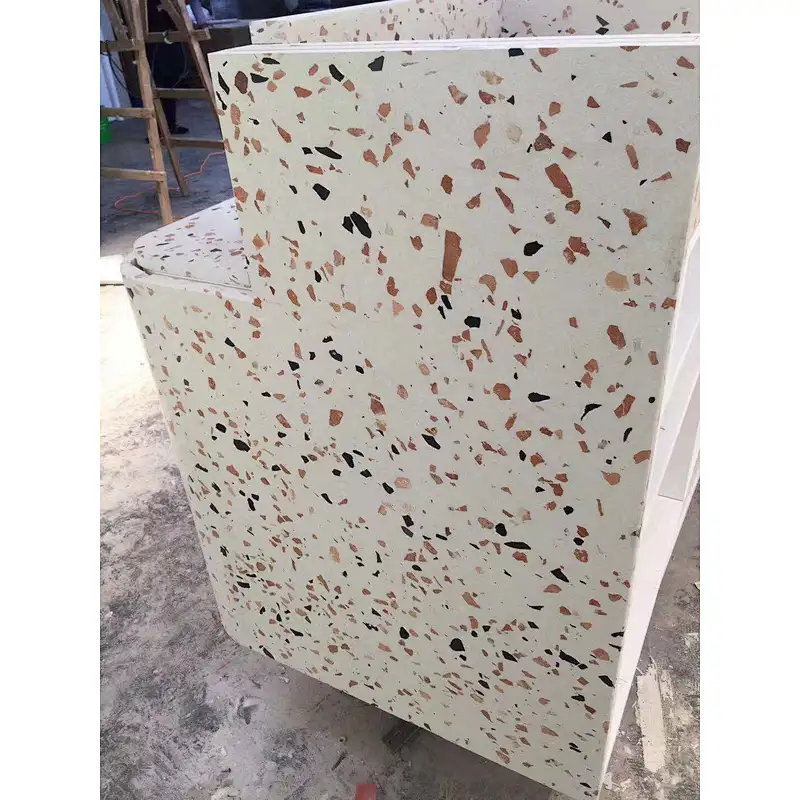 grey black terrazzo floor tiles for sale cement terrazzo handmade tiles terrazzo slabs
