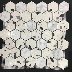 Terrazzo Mixed Marble Mosaic Tile