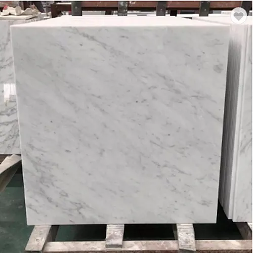 24x24 Italian Carrara white marble for tiles or tray or table top