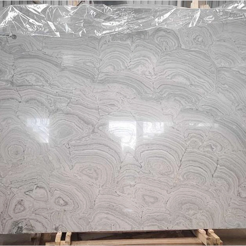 Natural Blue Rose Gray Marble Flooring Tiles