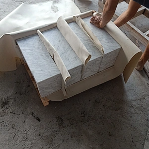 Natural Carrara White marble bathroom and kitchen sink and basin
