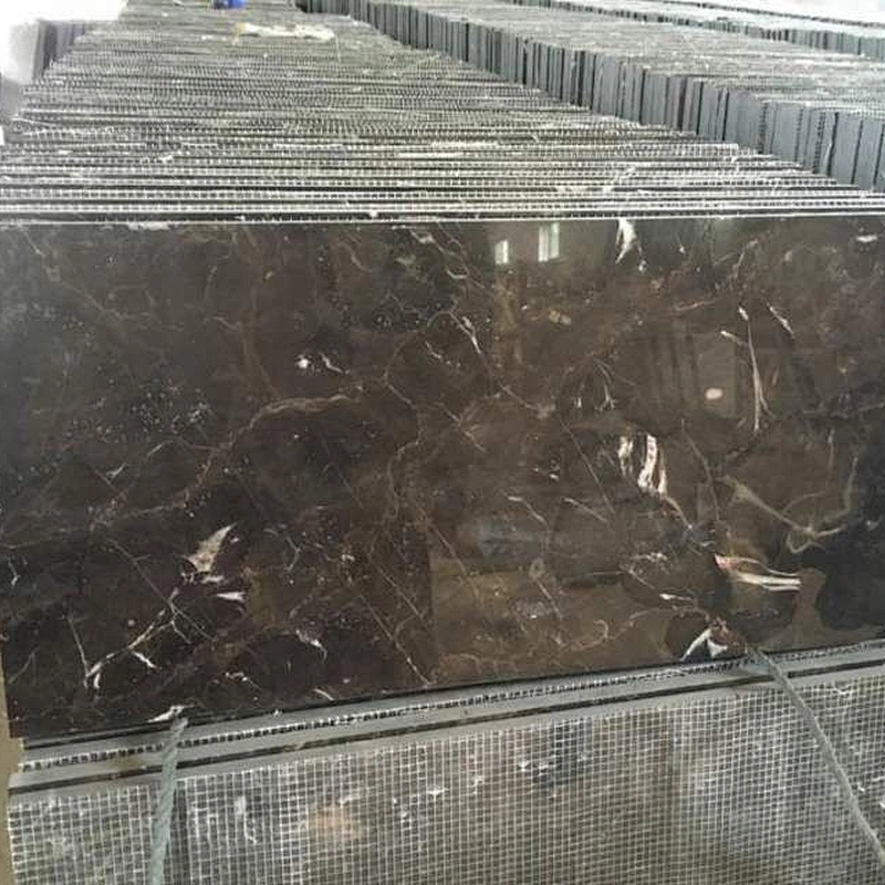 Dark Brown Emperador Marble Tile For Wall and Countertop