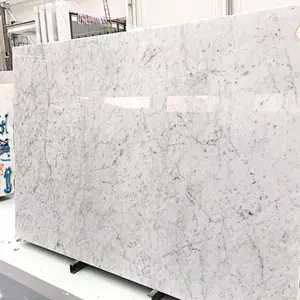 Factory Competitive price carrara  white marble slab and tile